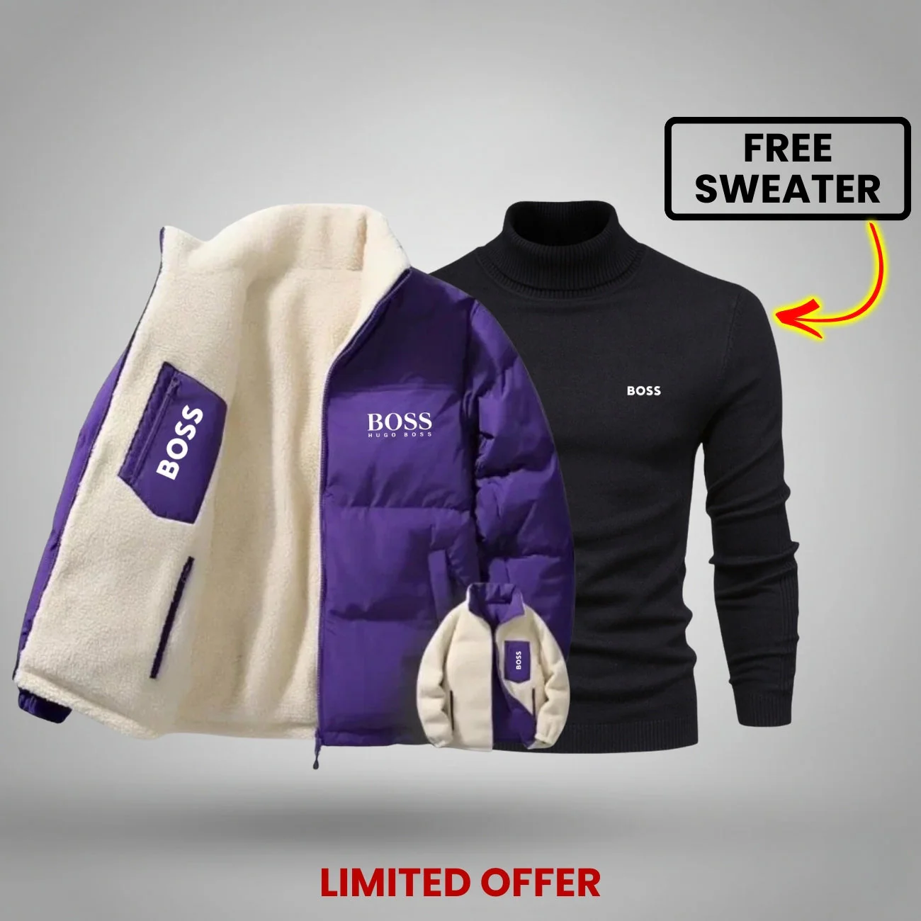 WINTER DOUBLE-FACED JACKET + FREE SWEATER - LIMITED TIME OFFER - Image 25