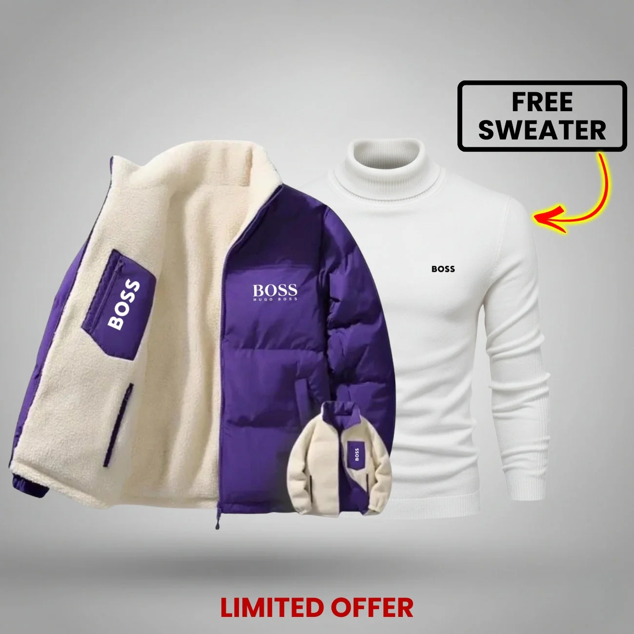 WINTER DOUBLE-FACED JACKET + FREE SWEATER - LIMITED TIME OFFER - Image 26