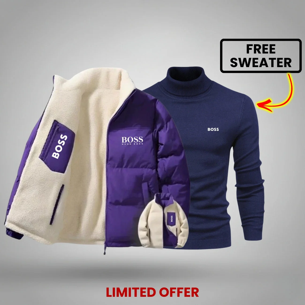 WINTER DOUBLE-FACED JACKET + FREE SWEATER - LIMITED TIME OFFER - Image 29