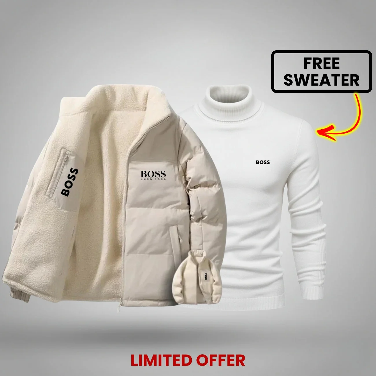 WINTER DOUBLE-FACED JACKET + FREE SWEATER - LIMITED TIME OFFER - Image 8