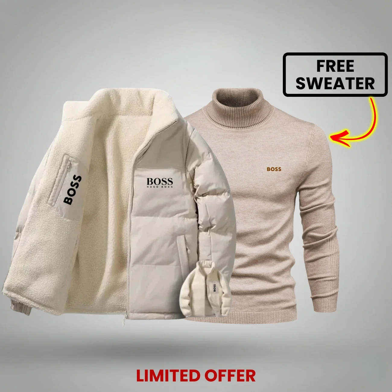 WINTER DOUBLE-FACED JACKET + FREE SWEATER - LIMITED TIME OFFER - Image 9