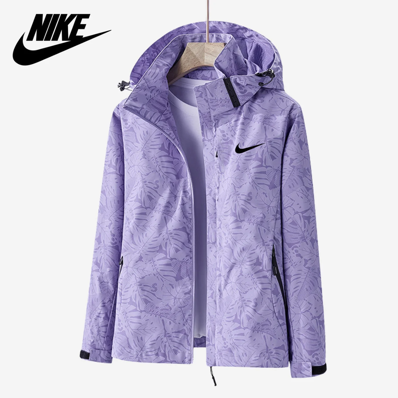 Women's Printed Hooded Jacket - CLEARANCE PRICE - - Image 5