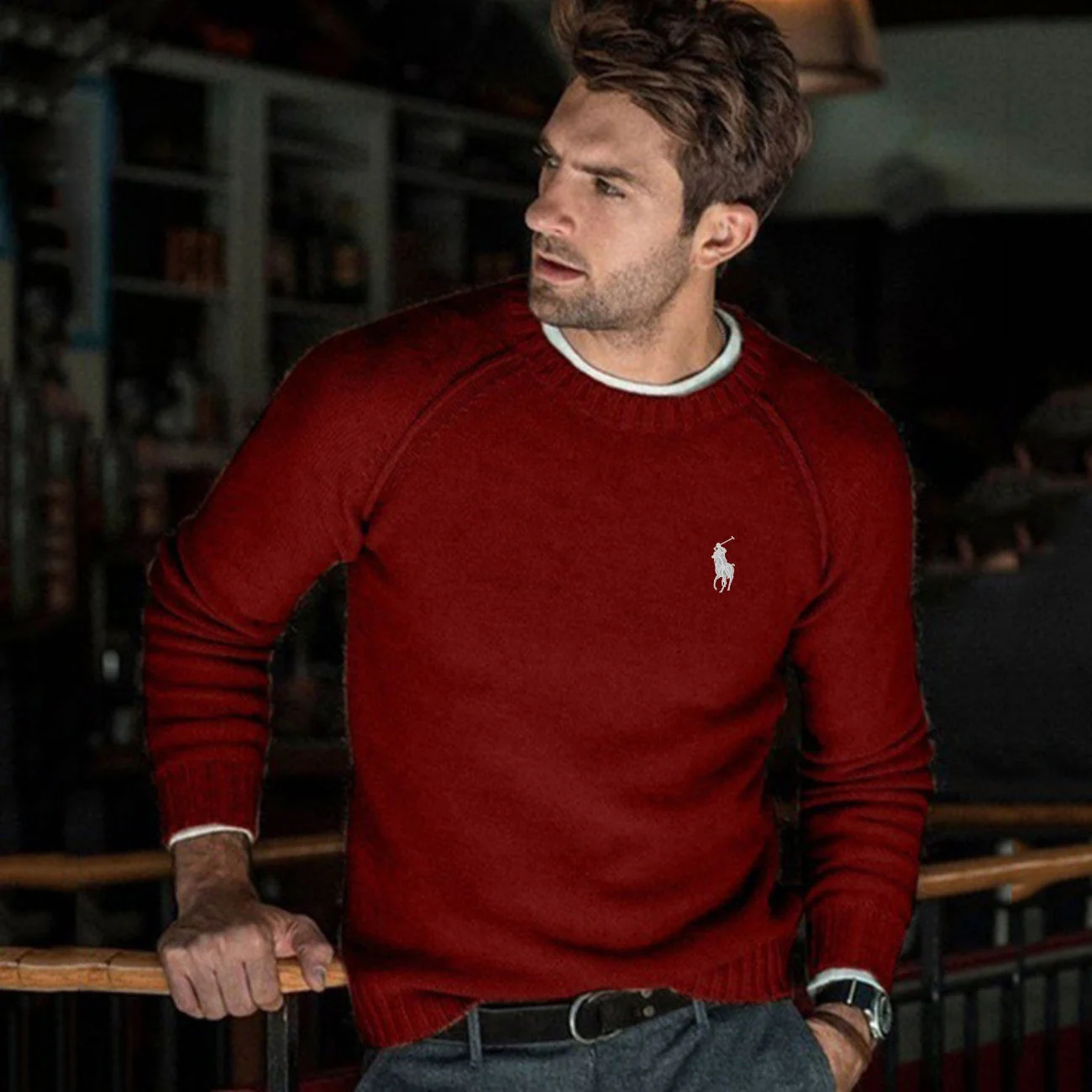 Wool Knit Sweater - NEW COLLECTION - Image 8