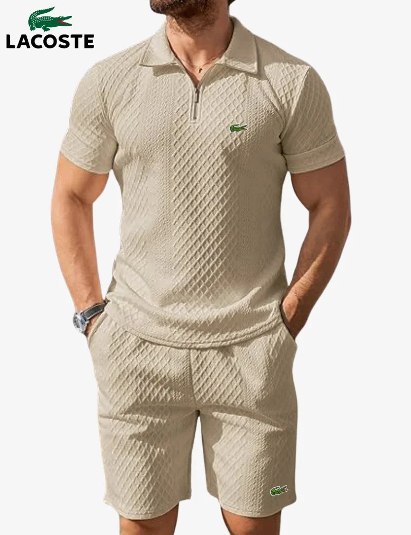 Zip Polo & Shorts Set || CLEARANCE - Image 4