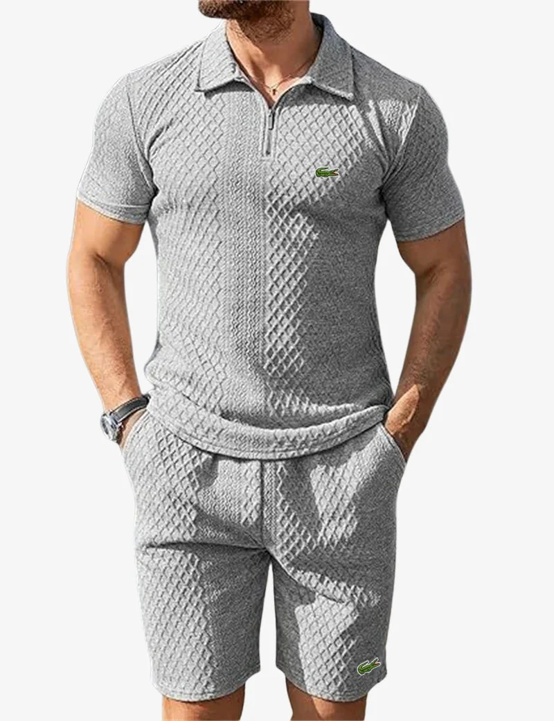 Zip Polo & Shorts Set - CLEARANCE - Image 5