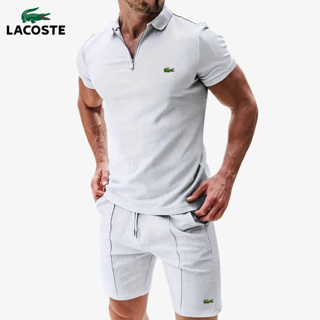Zip Polo & Shorts Set || CLEARANCE - Image 3