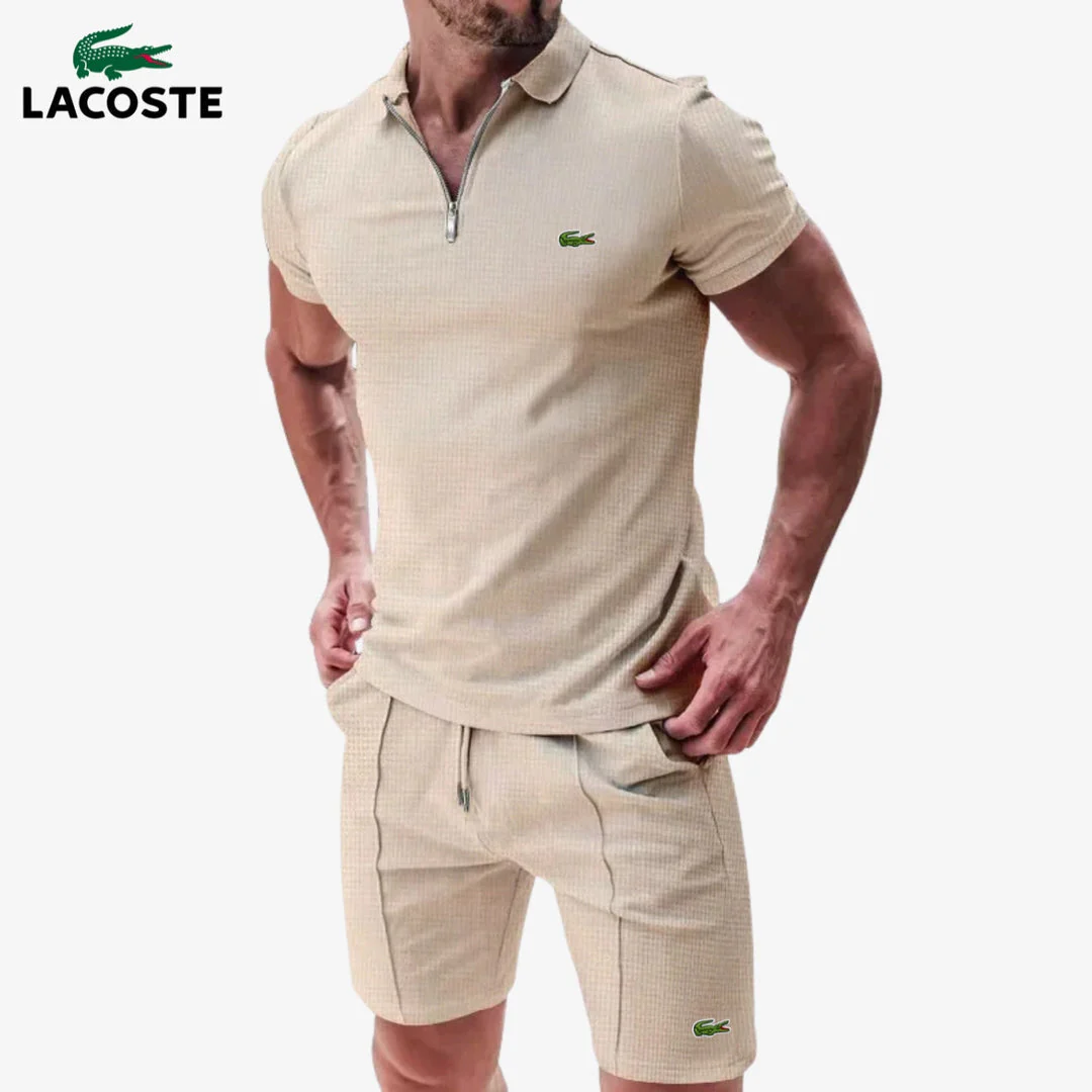 Zip Polo & Shorts Set || CLEARANCE - Image 4