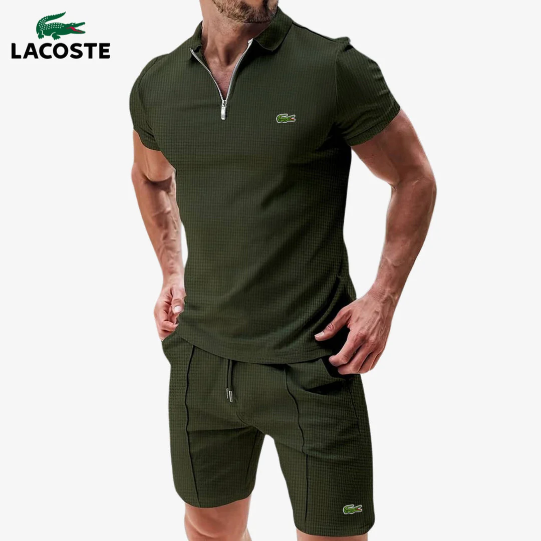 Zip Polo & Shorts Set || CLEARANCE - Image 7