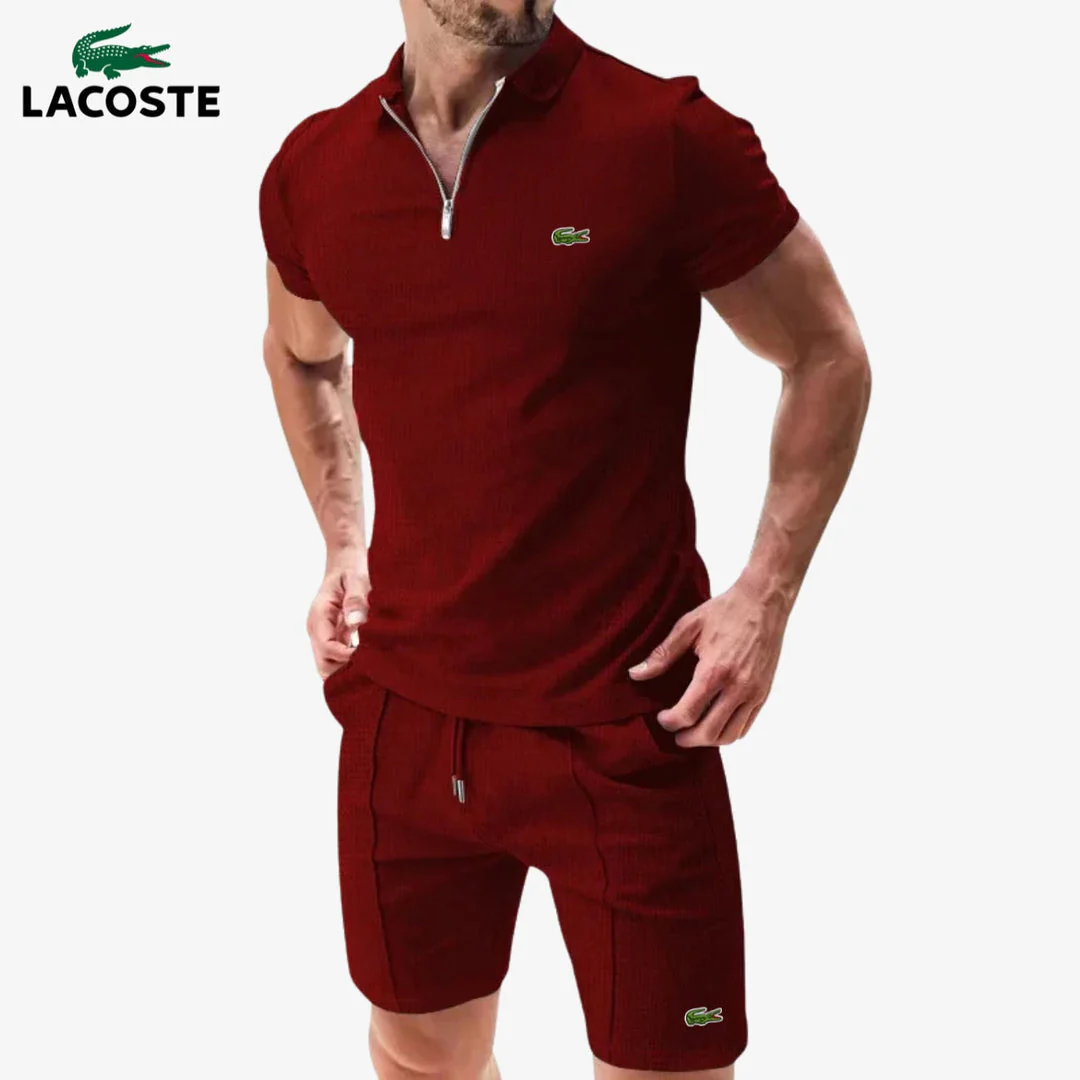 Zip Polo & Shorts Set || CLEARANCE - Image 9
