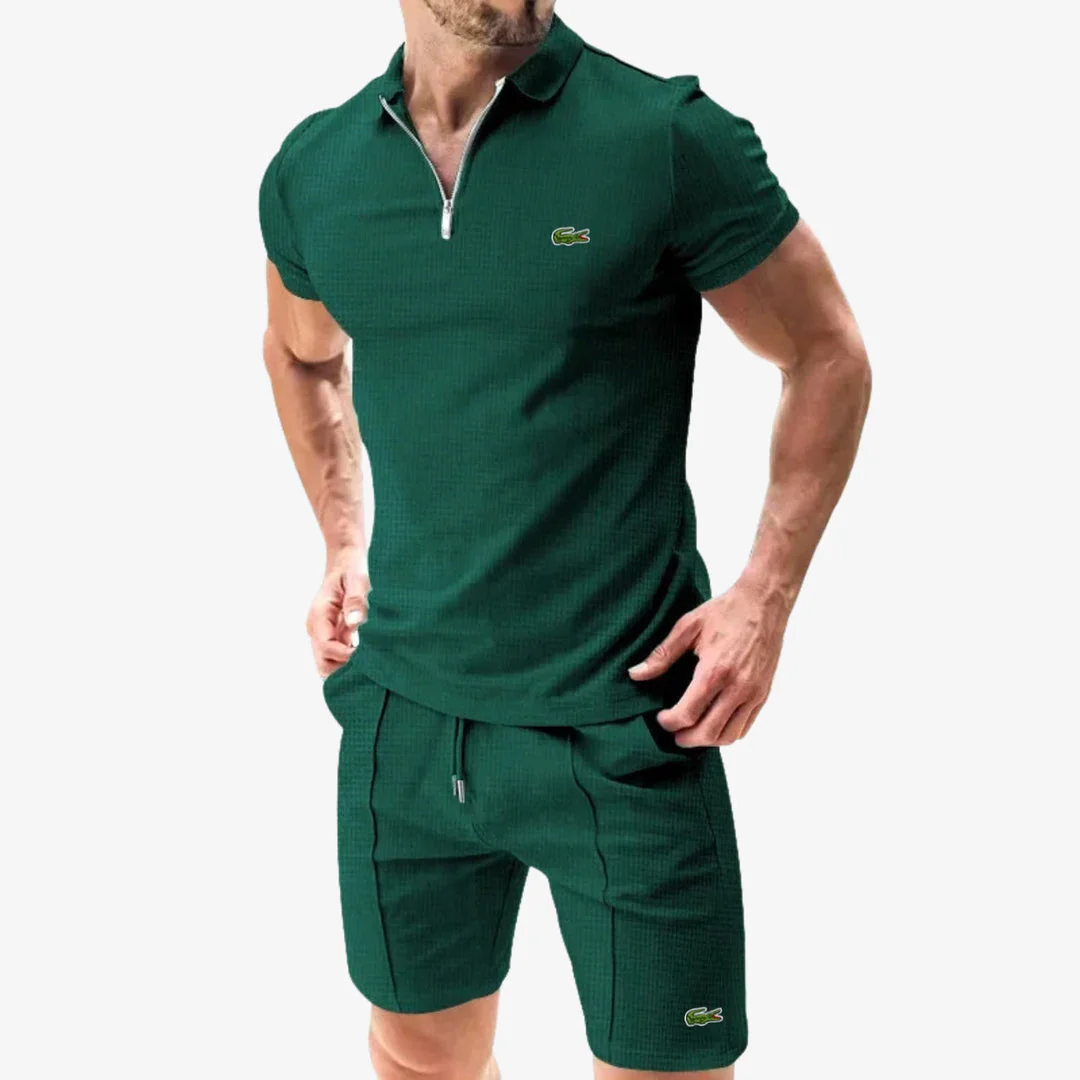 Zip Polo & Shorts Set - CLEARANCE - Image 6