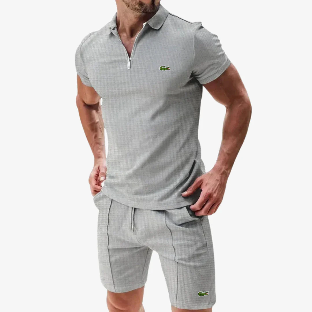 Zip Polo & Shorts Set - CLEARANCE - Image 8