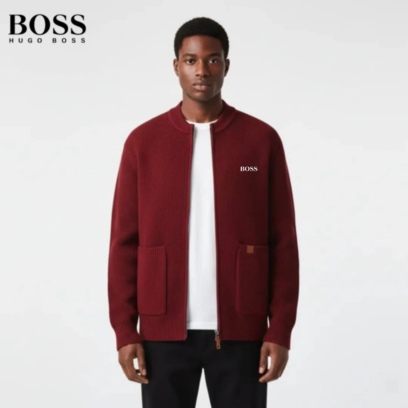 Zipped Knit Cardigan || CLEARANCE PRICE - Image 10