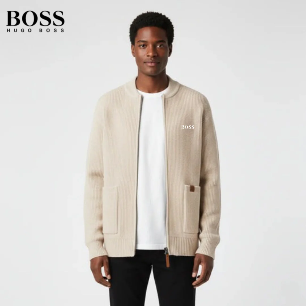 Zipped Knit Cardigan || CLEARANCE PRICE - Image 9