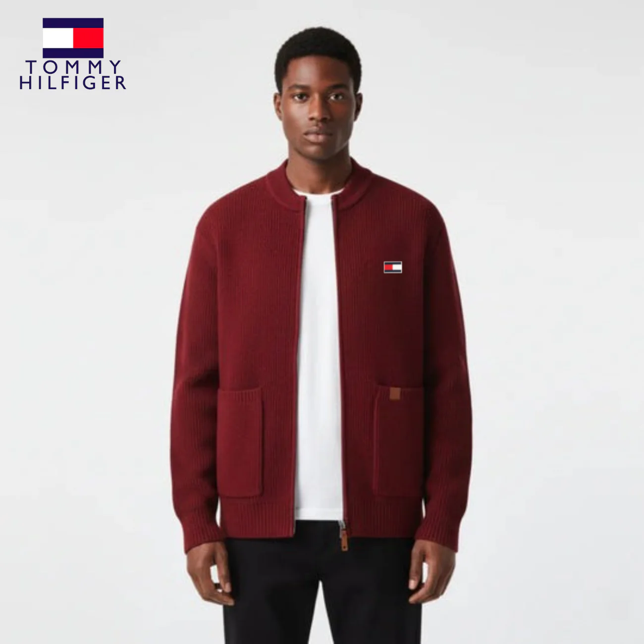 Zipped Knit Cardigan || CLEARANCE PRICE - Image 10