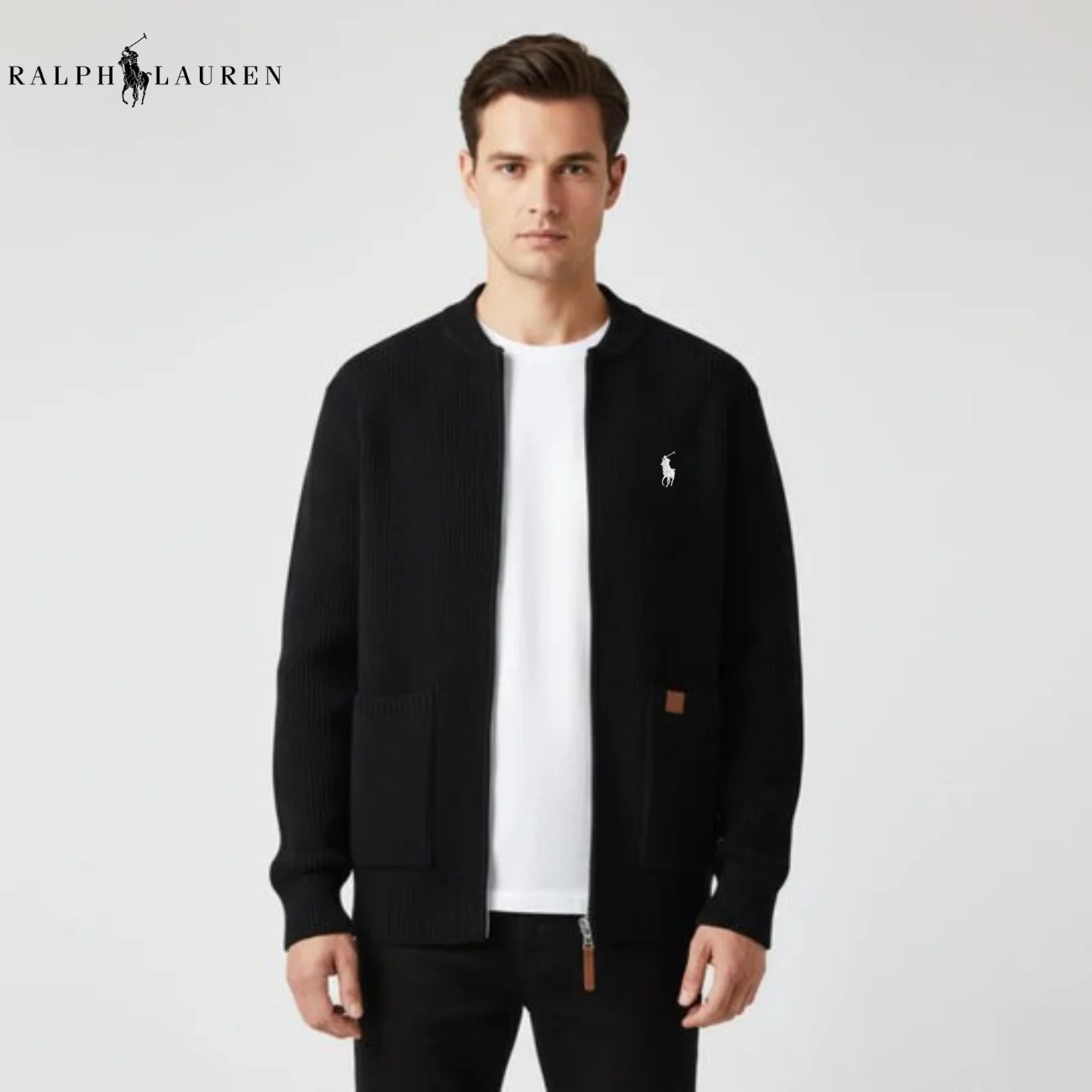 Zipped Knit Cardigan || CLEARANCE PRICE - Image 7
