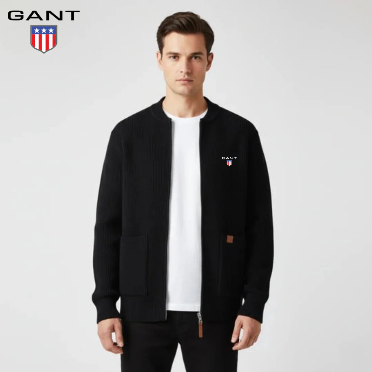 Zipped Knit Cardigan || CLEARANCE PRICE - Image 7