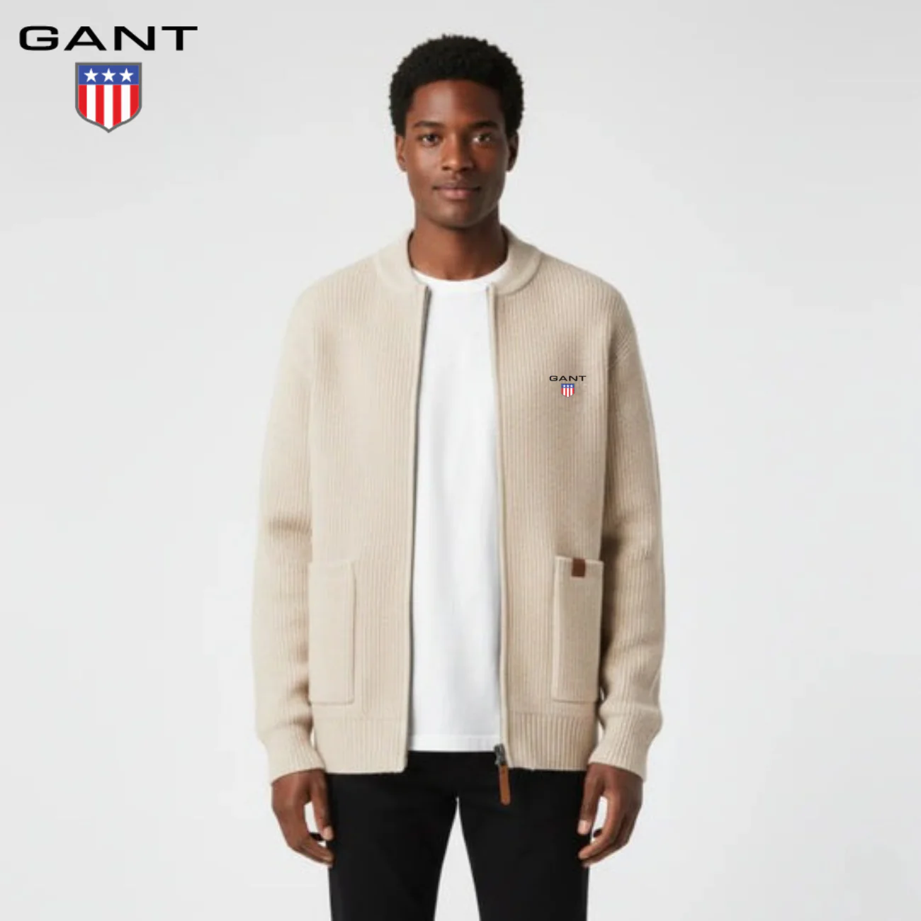 Zipped Knit Cardigan || CLEARANCE PRICE - Image 9
