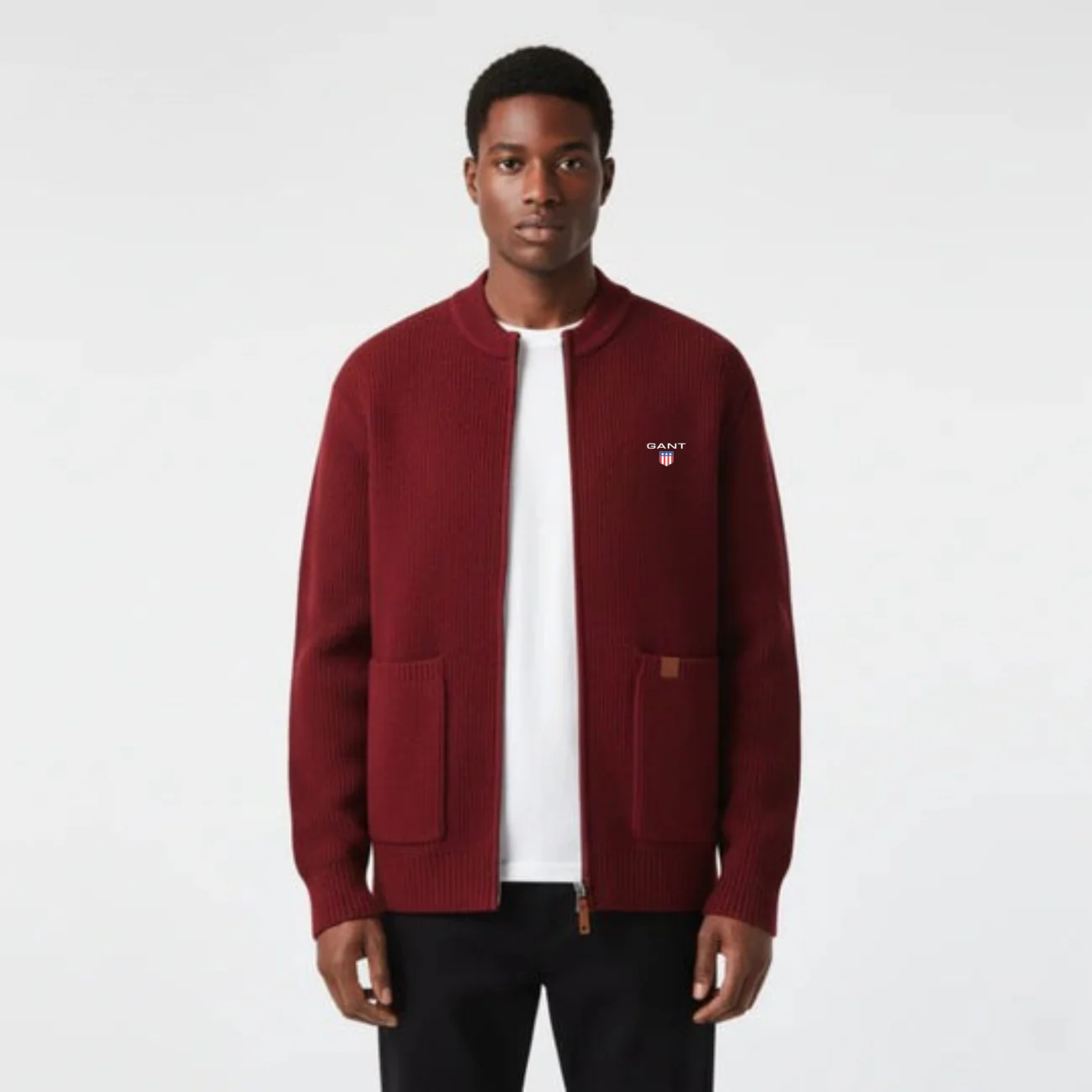 Zipped Knit Cardigan - CLEARANCE PRICE - Image 10