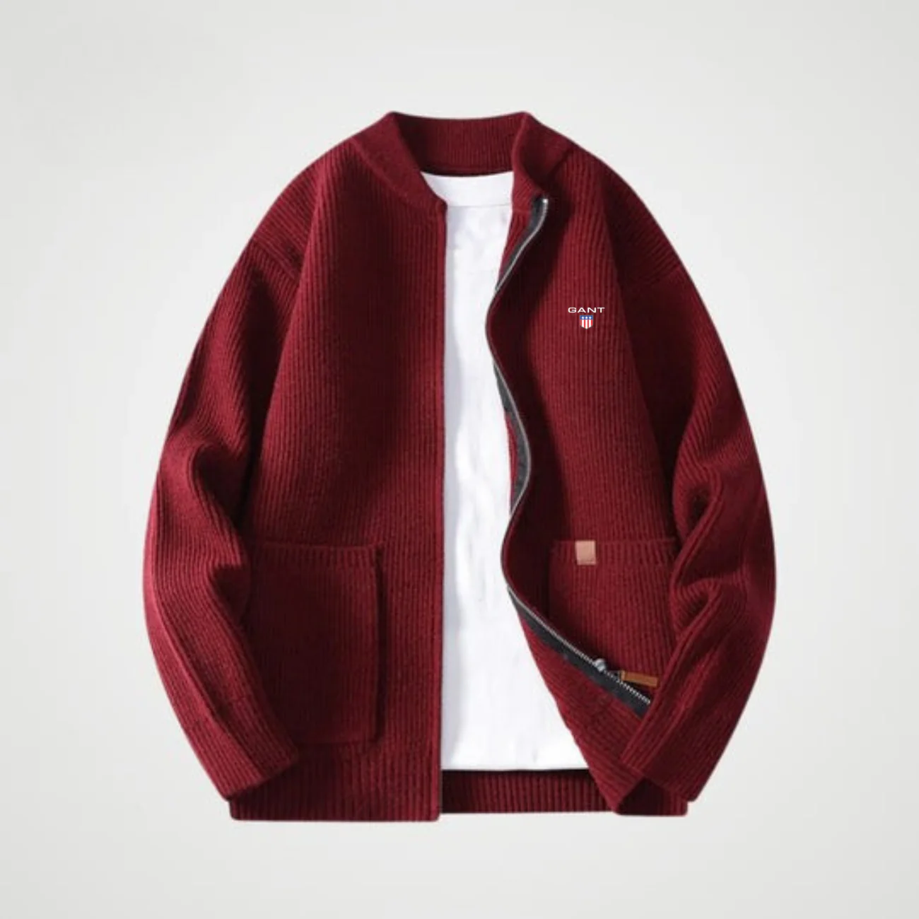 Zipped Knit Cardigan - CLEARANCE PRICE - Image 5